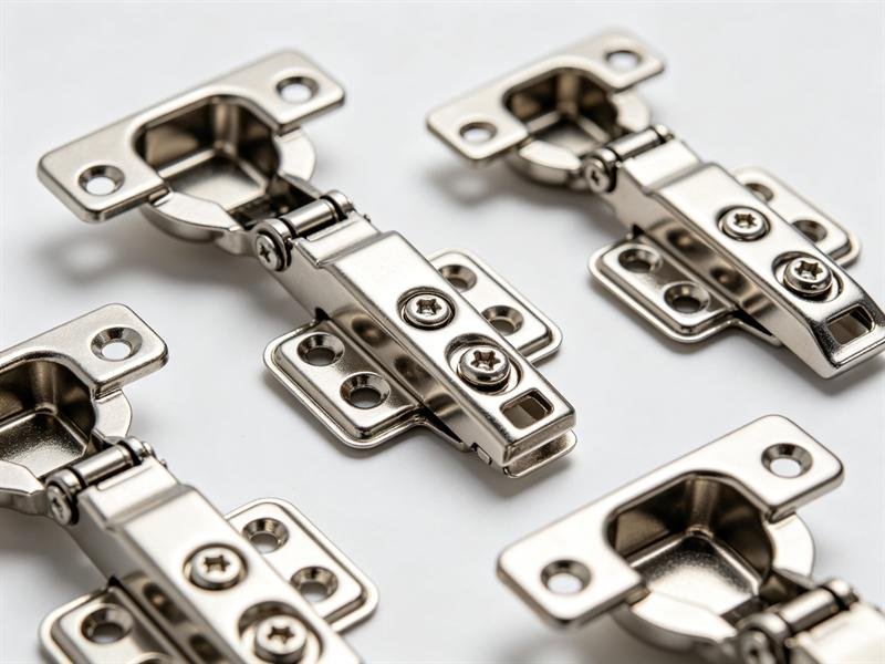 Cabinet hinge and drawer slide