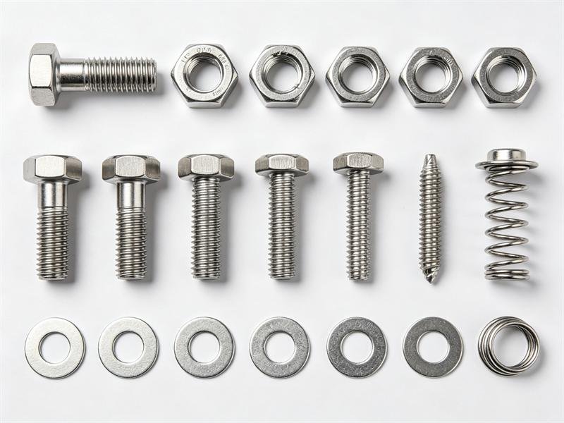 Stainless steel fasteners collection