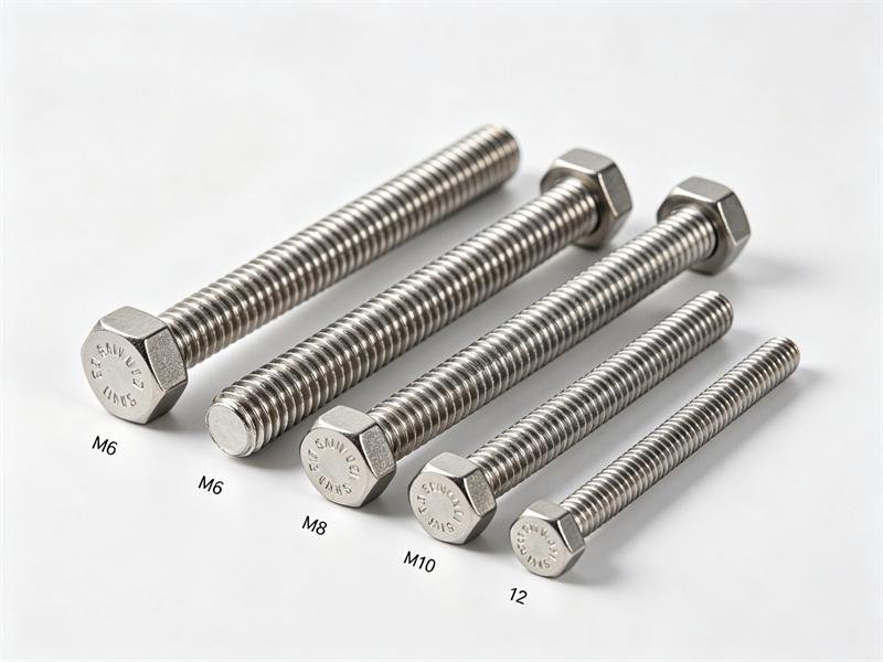 Stainless steel hex bolt
