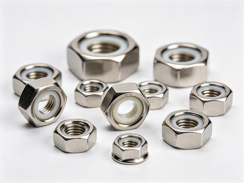 Hex nut and lock nut